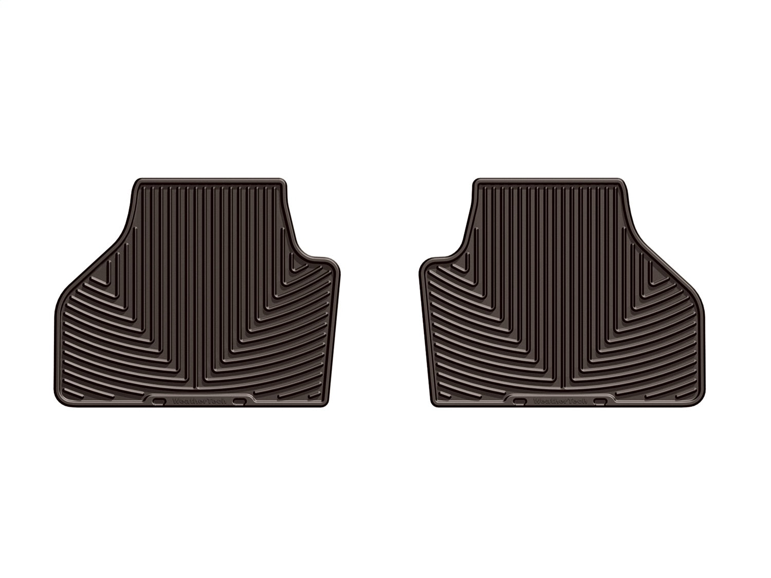 Weathertech - All Weather Floor Mats - Cocoa Rear 11-17 BMW X3 / 15-18 BMW X4 - W259CO