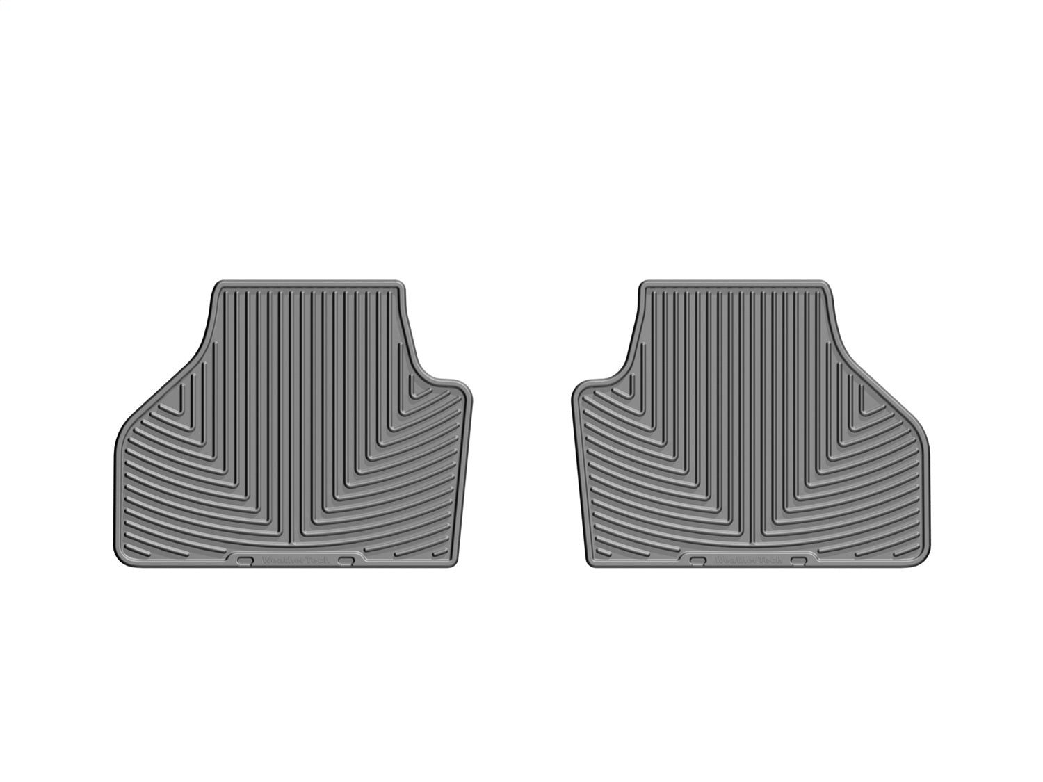 Weathertech - All Weather Floor Mats - Gray Rear 11-17 BMW X3 / 15-18 BMW X4 - W259GR