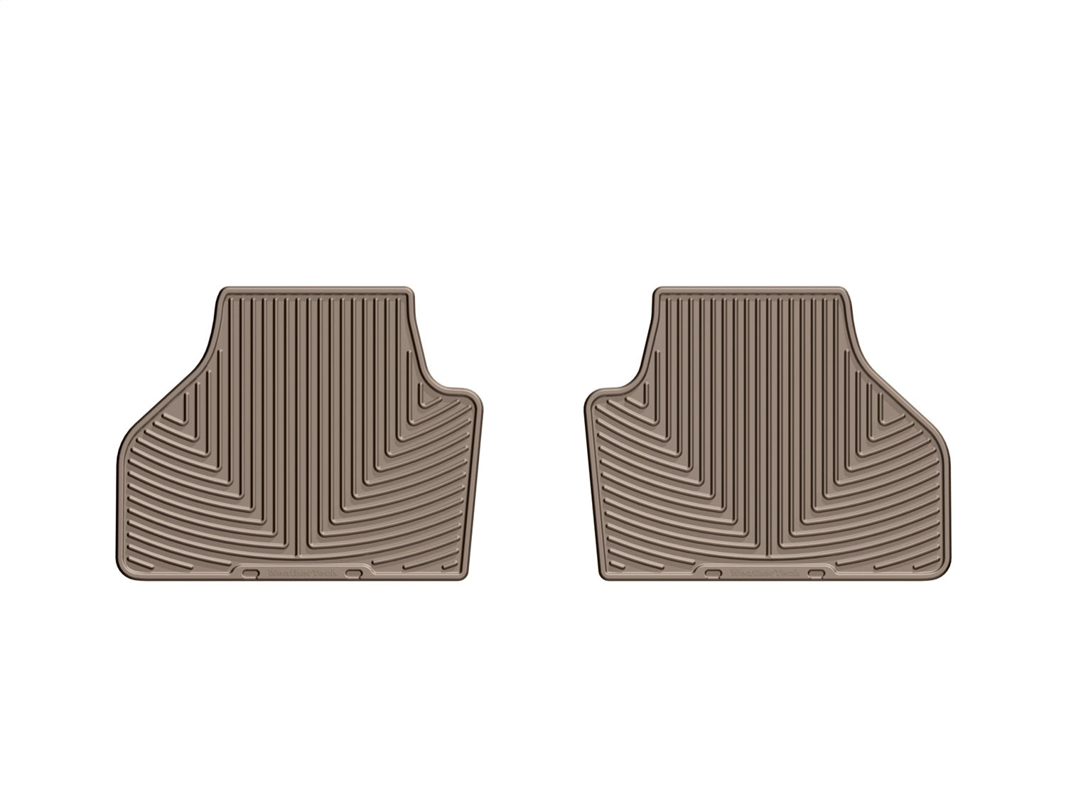 Weathertech - All Weather Floor Mats - Tan Rear 11-17 BMW X3 / 15-18 BMW X4 - W259TN