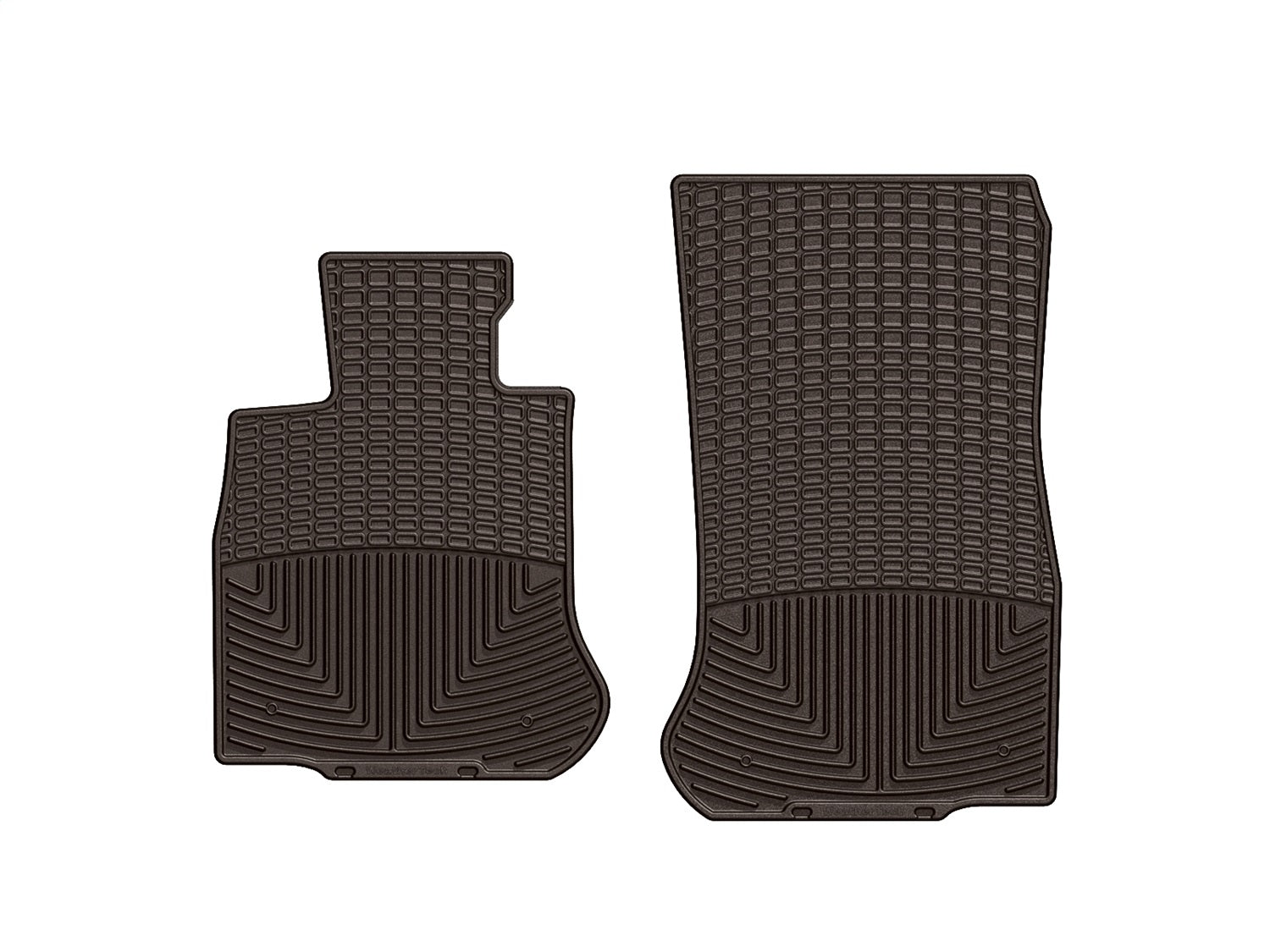 Weathertech - All Weather Floor Mats - Cocoa Front 12-19 BMW 6-Series / 12-19 BMW M6 - W260CO