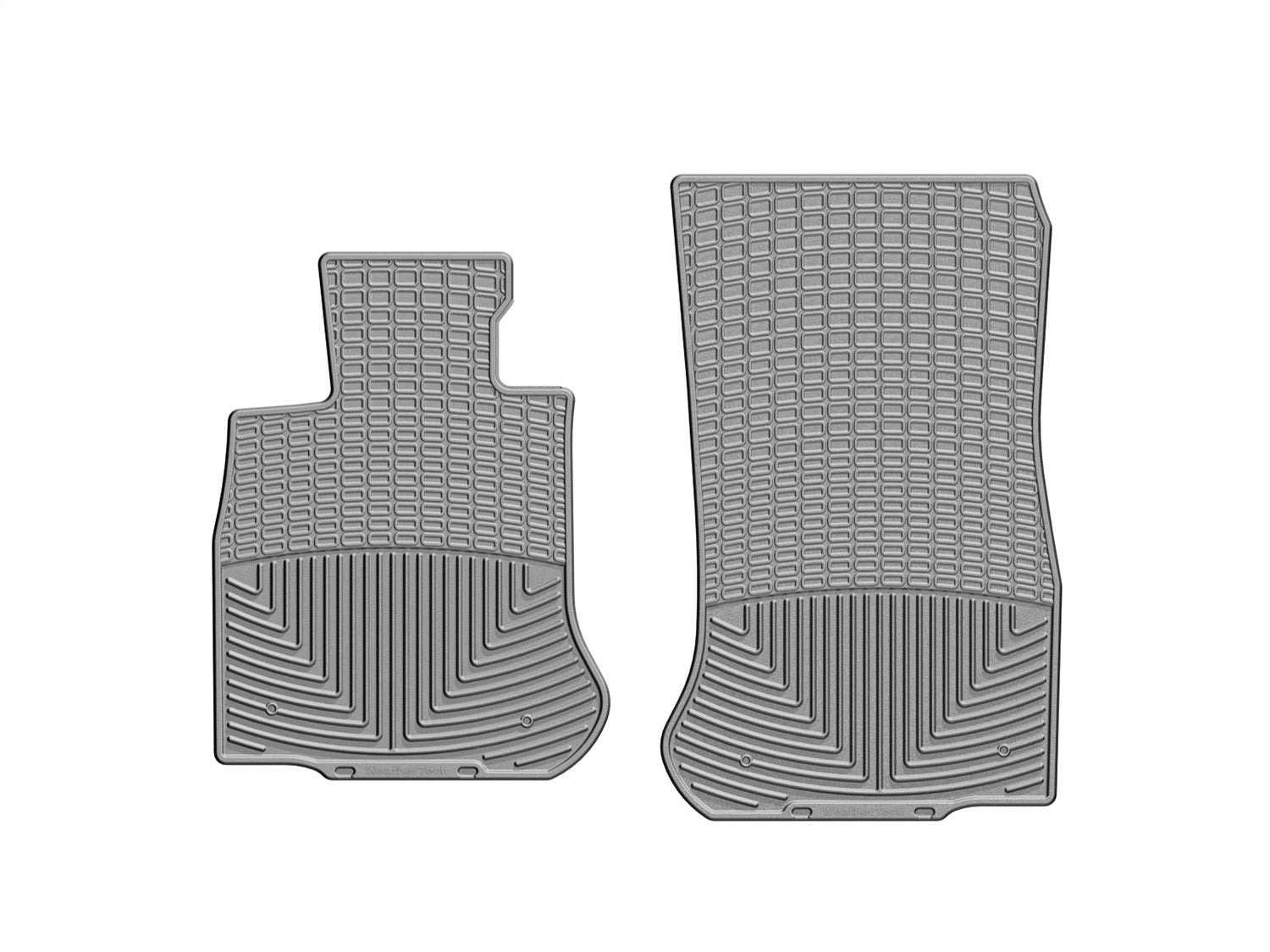 Weathertech - All Weather Floor Mats - Gray Front 12-19 BMW 6-Series / 12-19 BMW M6 - W260GR