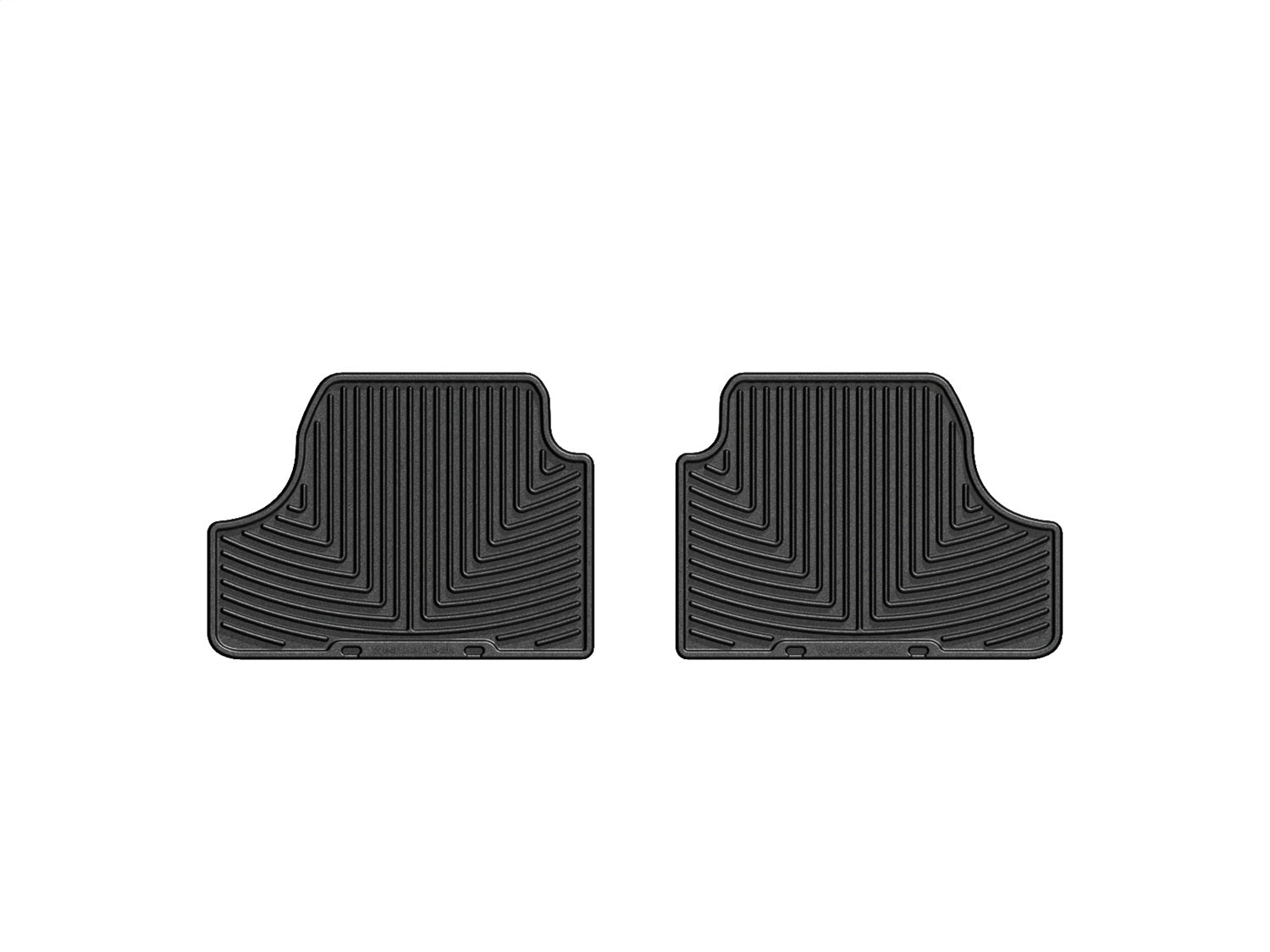 Weathertech - All Weather Floor Mats - Black Rear 00-13 BMW 3-Series / 01-13 BMW M3 - W261