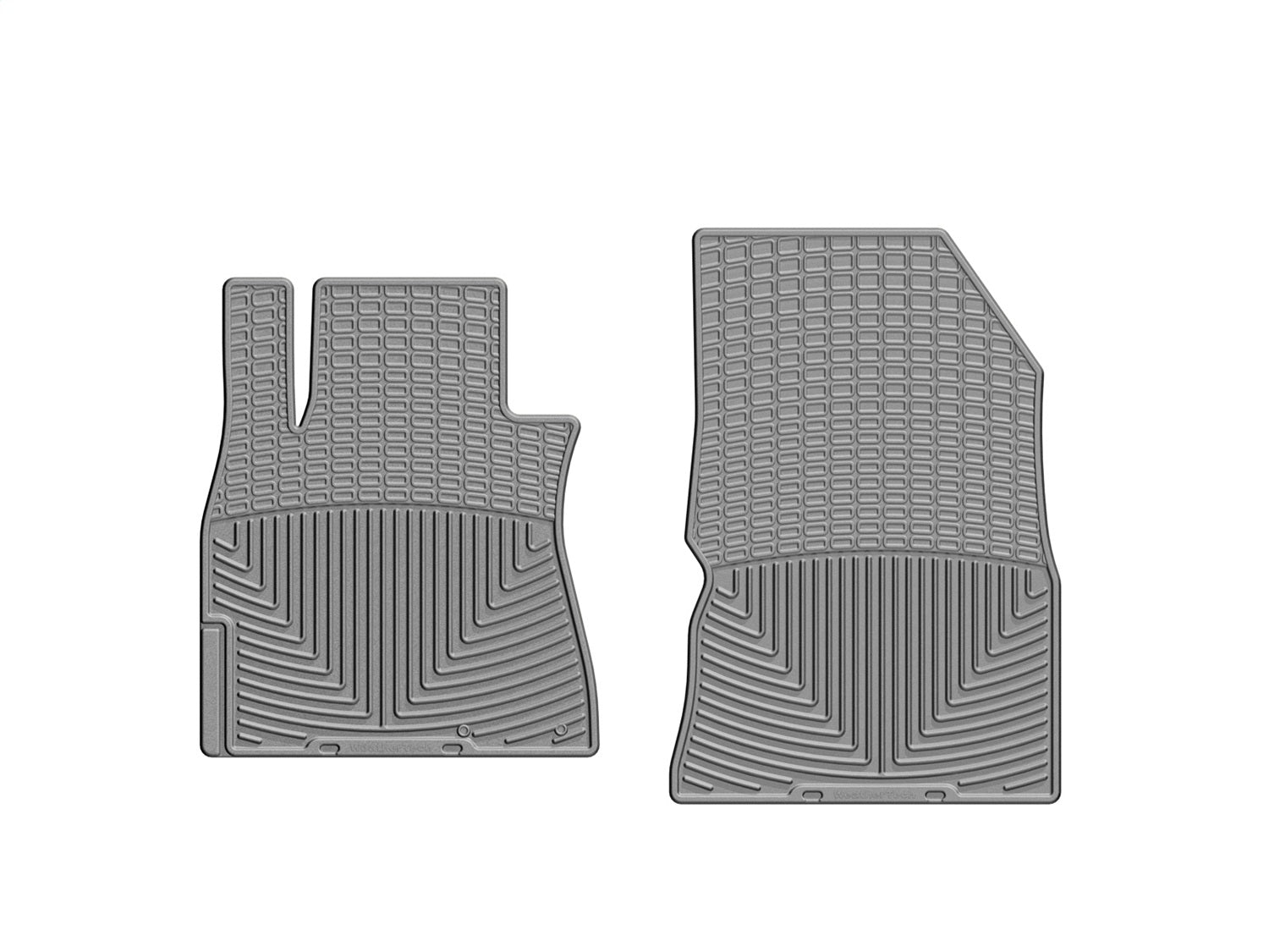 Weathertech - All Weather Floor Mats Gray Front & Rear Set 12-19 Nissan Versa - W262GR-W231GR