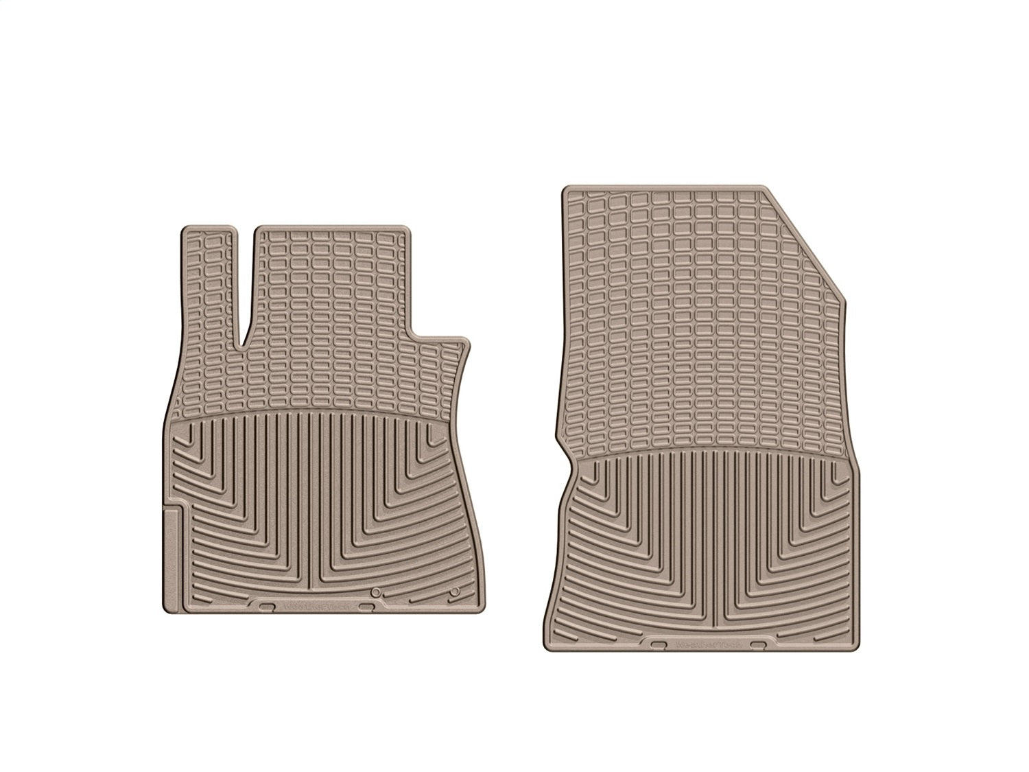 Weathertech - All Weather Floor Mats - Tan Front 12-19 Nissan Versa - W262TN