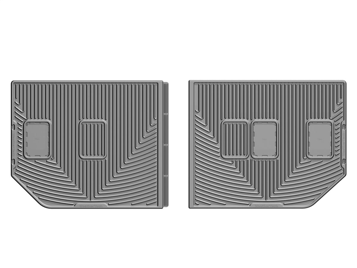 Weathertech - All Weather Floor Mats Gray Front, Rear & Third Row Set for Escalade / Suburban-1500 / Suburban-2500 / Yuk