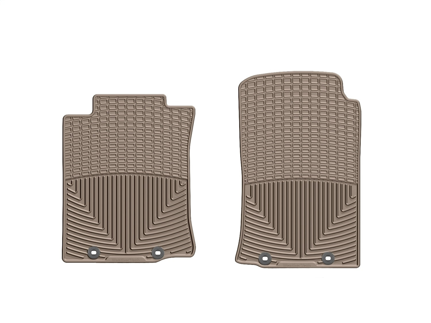 Weathertech - All Weather Floor Mats - Tan Front 12-15 Toyota Tacoma - W266TN