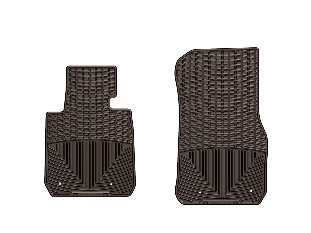 Weathertech - All Weather Floor Mats Cocoa Front & Rear Set 12-19 BMW 3-Series / 15-18 BMW M3 - W267CO-W268CO