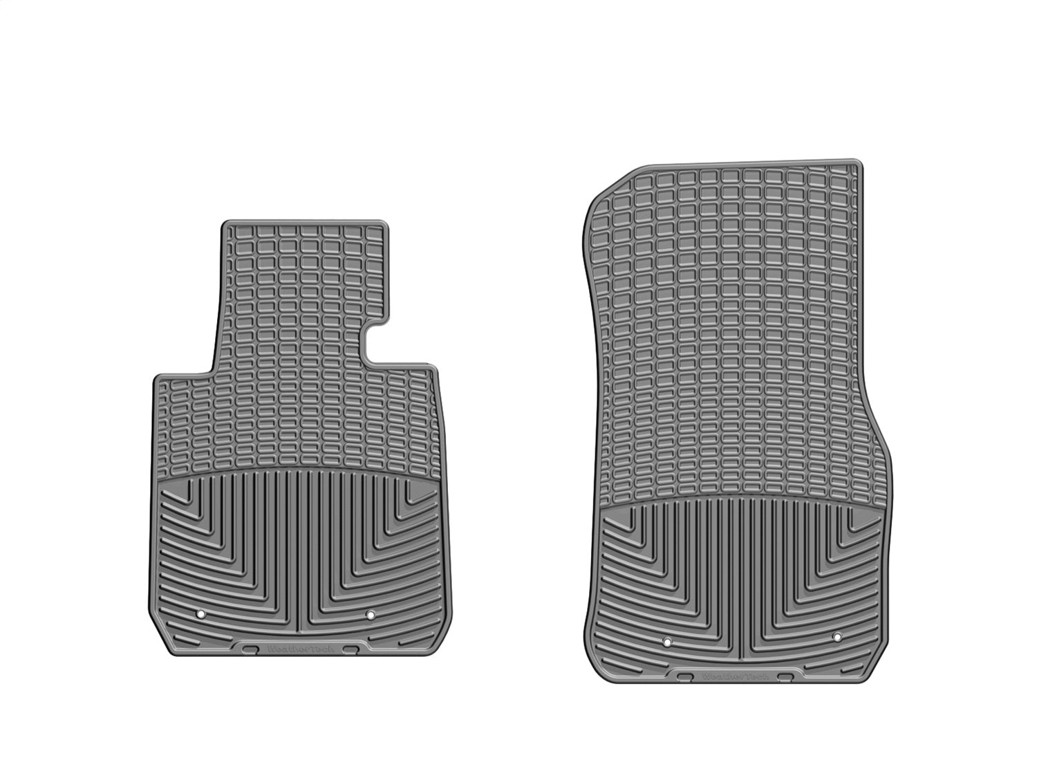 Weathertech - All Weather Floor Mats - Gray Front 14-21 BMW 2-Series / 12-19 BMW 3-Series / 15-18 BMW M3 - W267GR