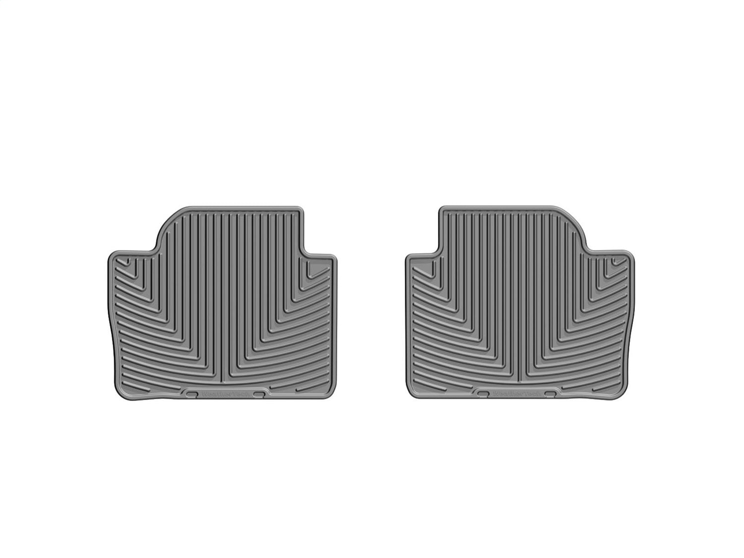 Weathertech - All Weather Floor Mats - Gray Rear 12-19 BMW 3-Series / 15-18 BMW M3 - W268GR