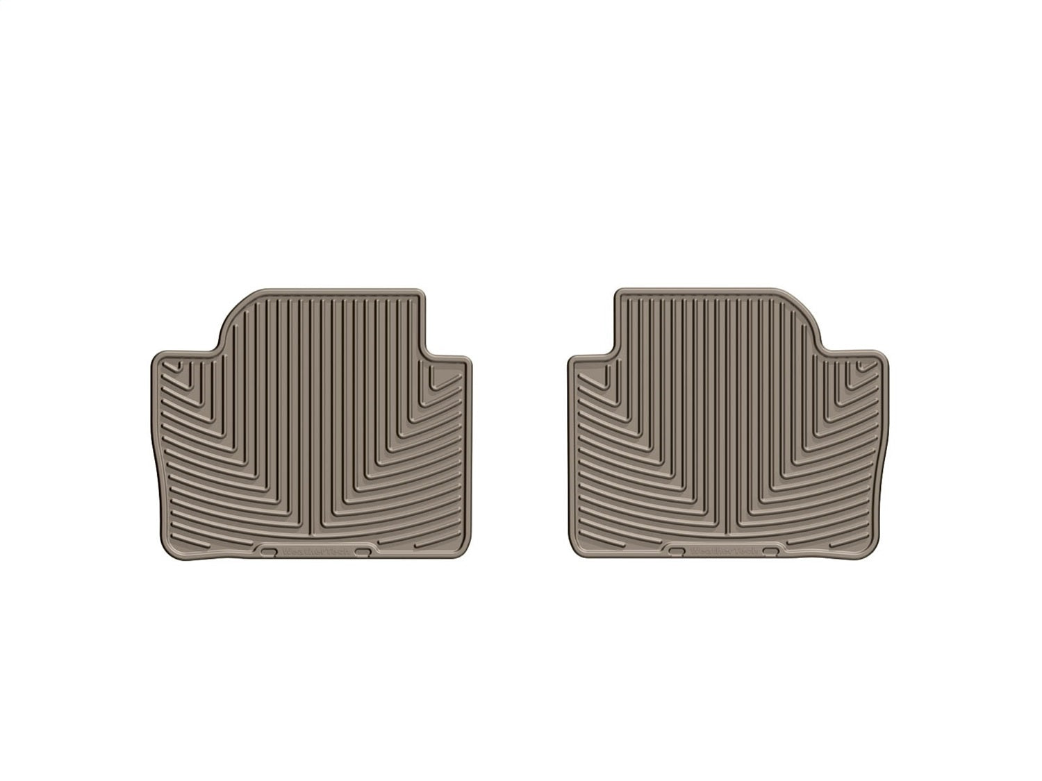 Weathertech - All Weather Floor Mats - Tan Rear 12-19 BMW 3-Series / 15-18 BMW M3 - W268TN