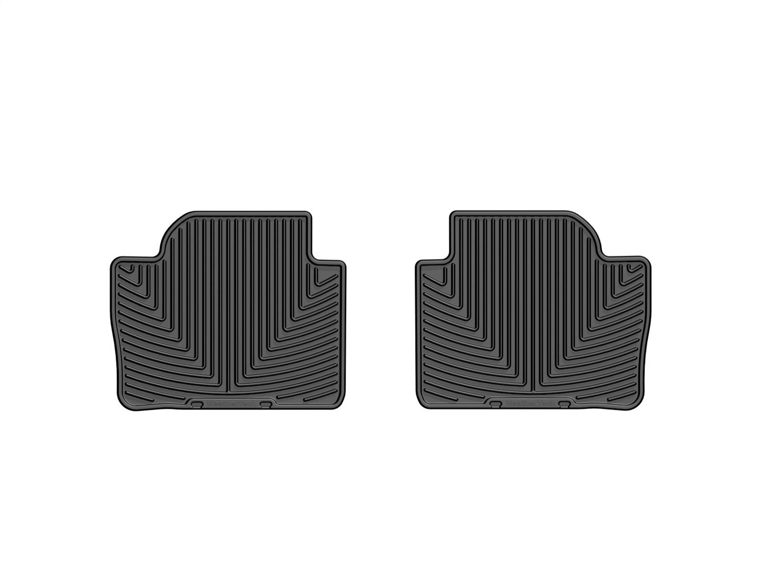 Weathertech - All Weather Floor Mats - Black Rear 12-19 BMW 3-Series / 15-18 BMW M3 - W268