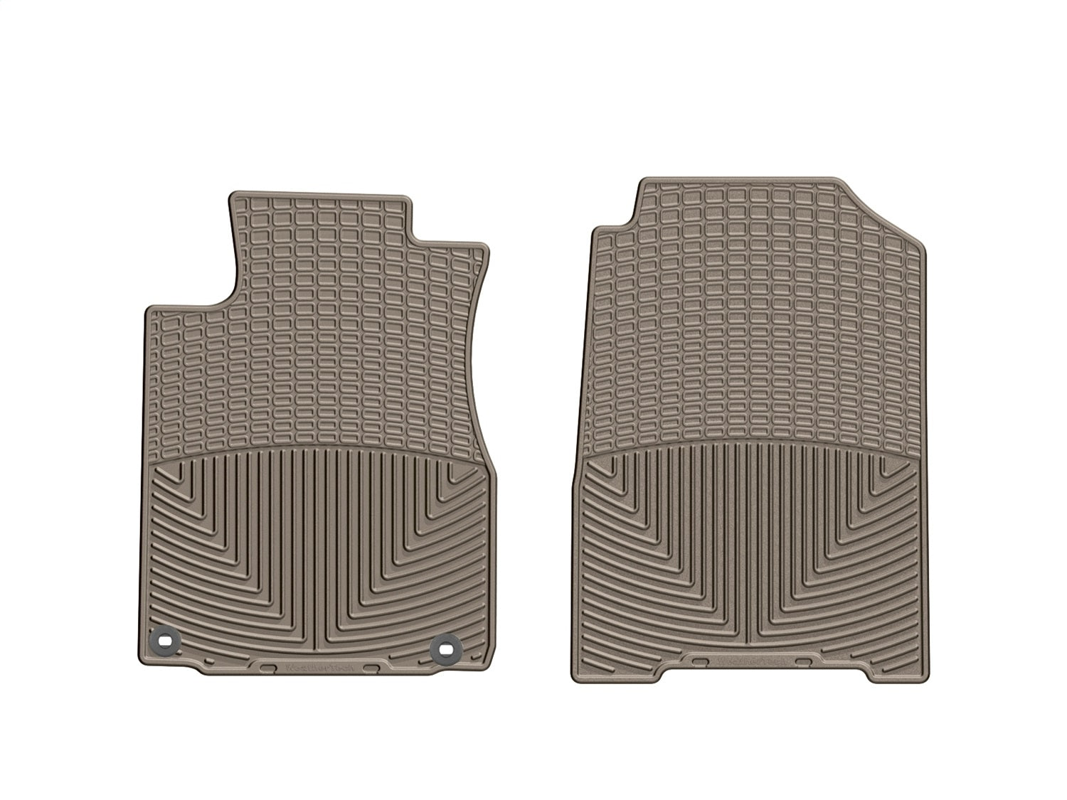 Weathertech - All Weather Floor Mats - Tan Front 12-16 Honda CR-V - W270TN