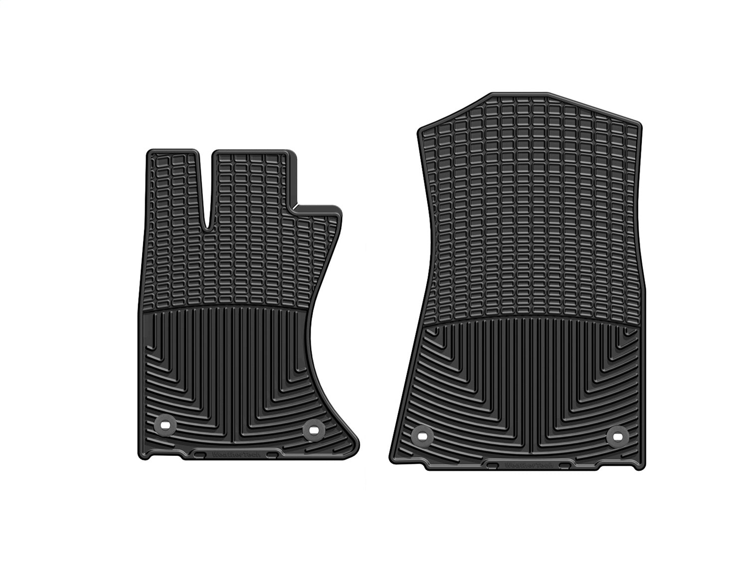 Weathertech - All Weather Floor Mats - Black Front 13-20 Lexus GS - W279