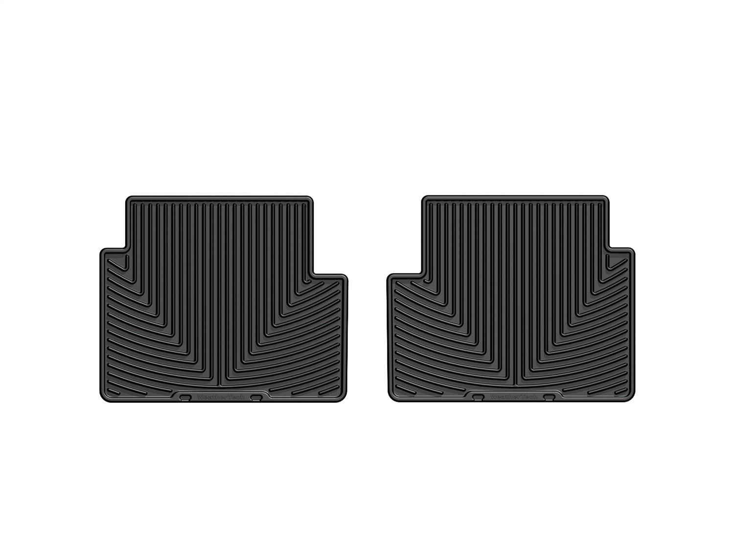Weathertech - All Weather Floor Mats - Black Rear 13-18 Ford C-Max / 13-19 Ford Escape - W284