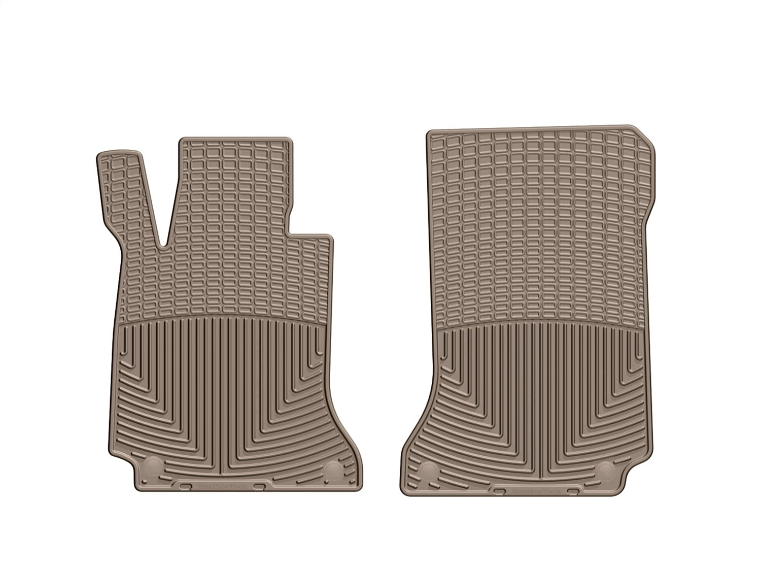Weathertech - All Weather Floor Mats - Tan Front 08-14 Mercedes Benz C-Class / 08-15 Mercedes Benz C63-AMG / 10-17 Merce