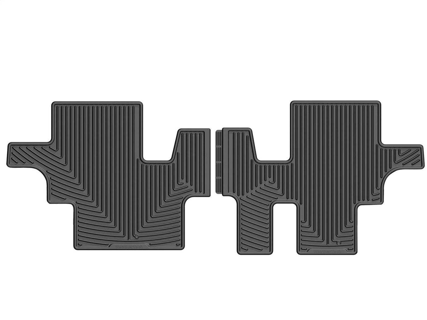 Weathertech - All Weather Floor Mats - Black Rear 13-20 Nissan Pathfinder - W302