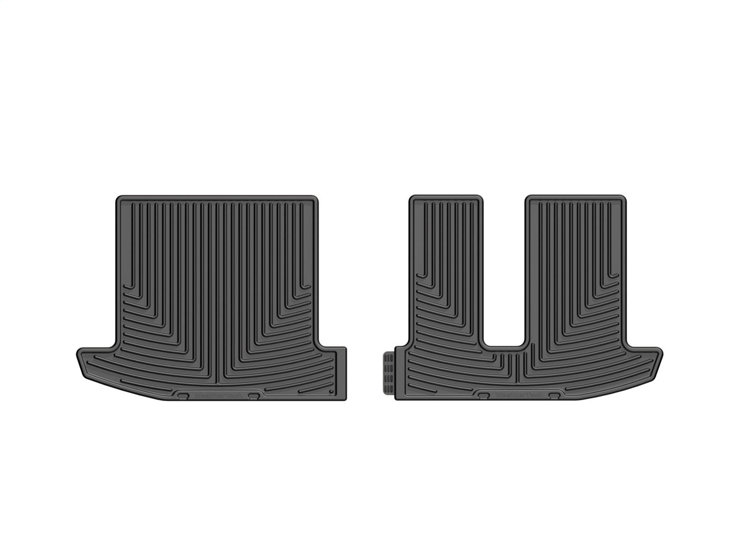 Weathertech - All Weather Floor Mats - Black Third Row 13-20 Nissan Pathfinder - W304