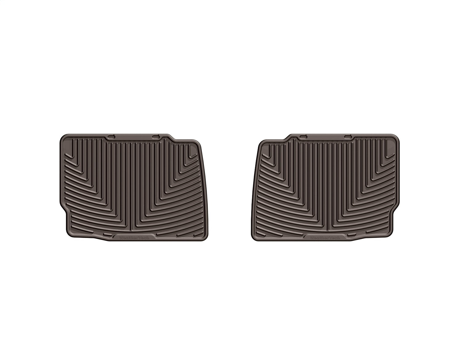 Weathertech - All Weather Floor Mats - Cocoa Rear 13-20 Ford Fusion / 13-20 Lincoln MKZ - W313CO