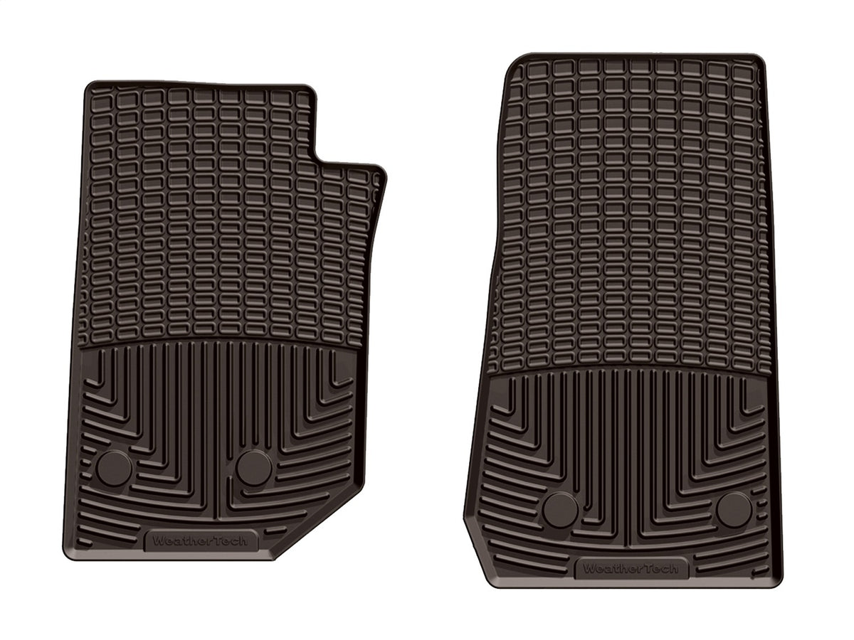 Weathertech - All Weather Floor Mats - Cocoa Front 14-18 Jeep Wrangler - W321CO