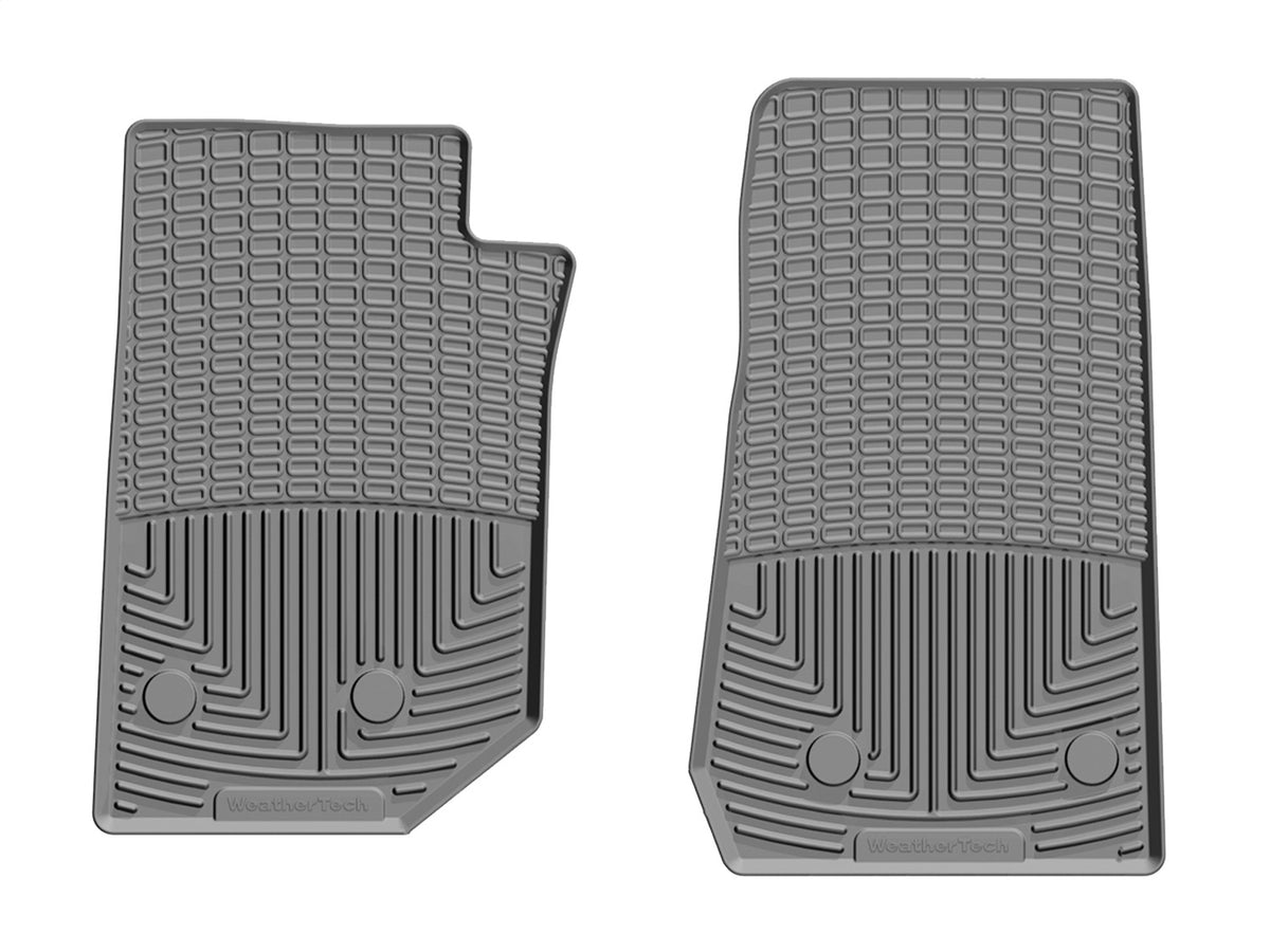 Weathertech - All Weather Floor Mats Gray Front & Rear Set 14-18 Jeep Wrangler - W321GR-W322GR