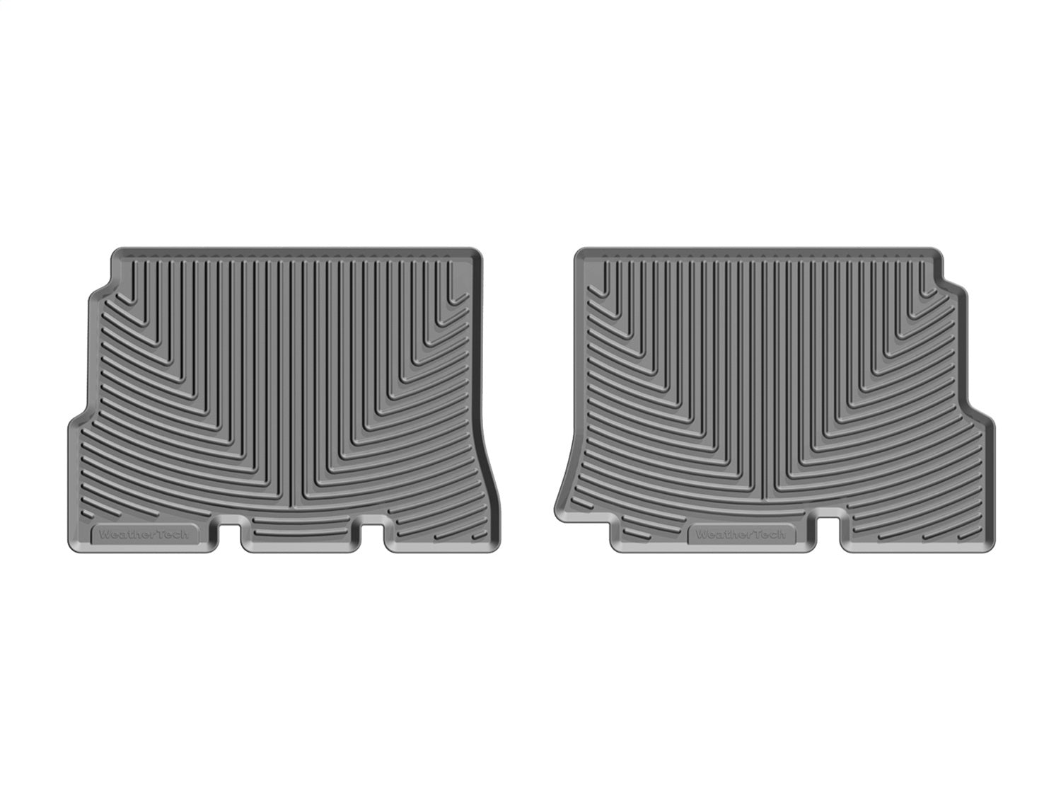 Weathertech - All Weather Floor Mats - Gray Rear 14-18 Jeep Wrangler - W322GR