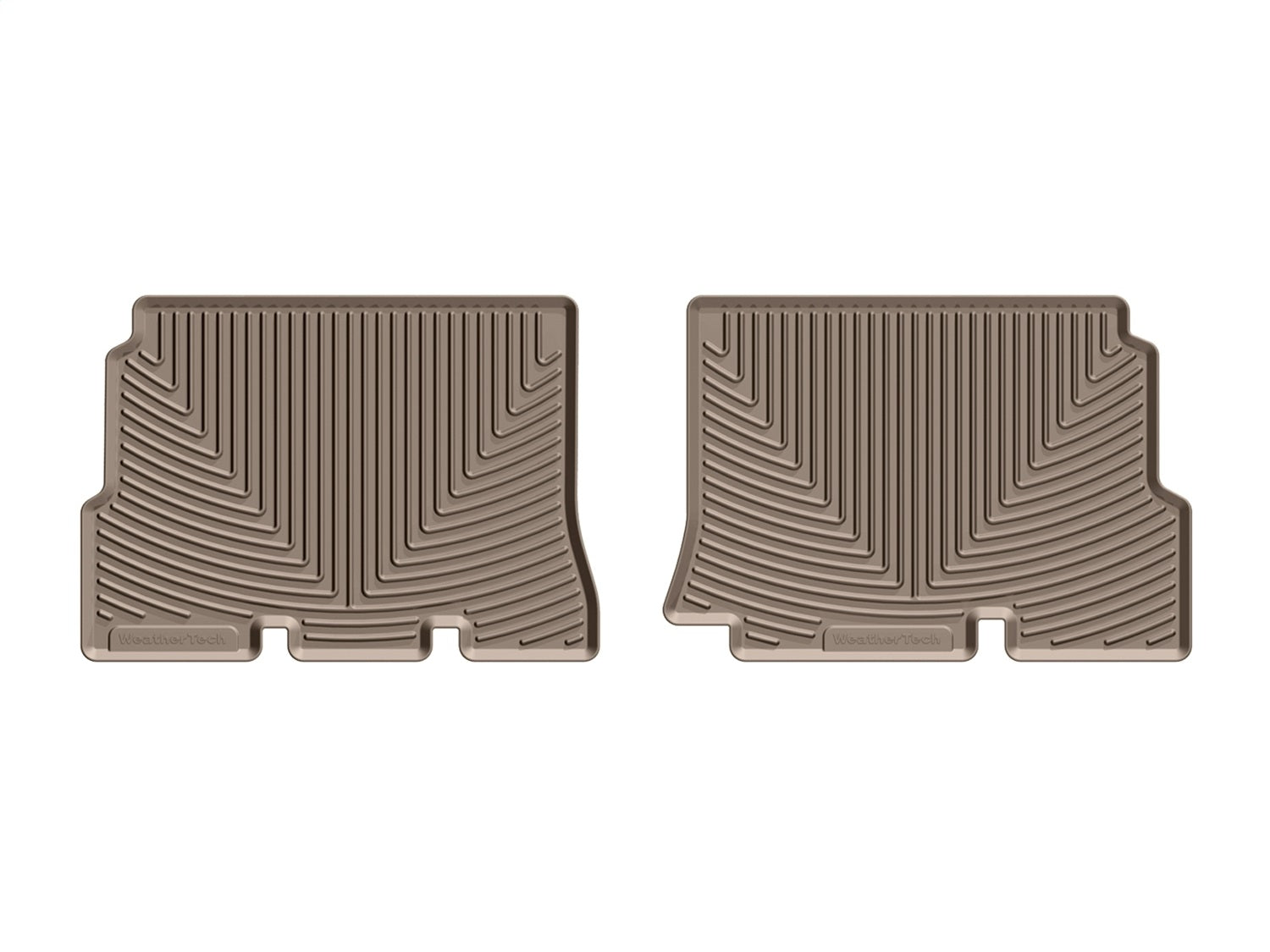 Weathertech - All Weather Floor Mats - Tan Rear 14-18 Jeep Wrangler - W322TN