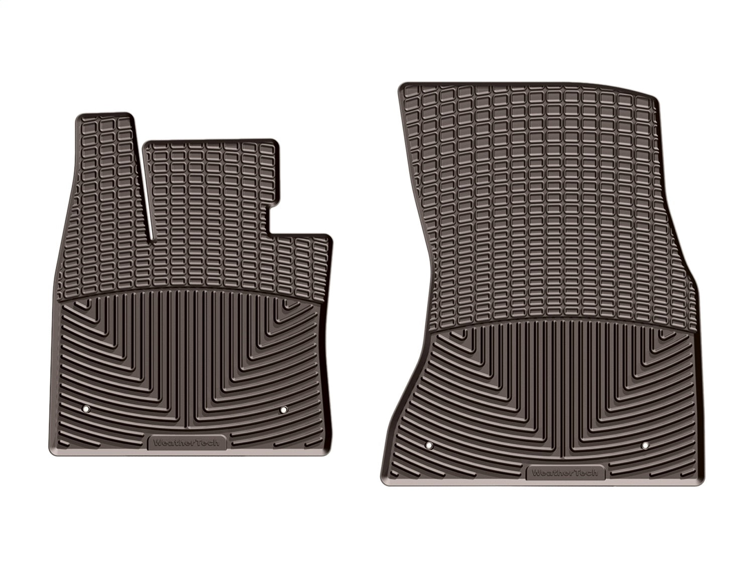 Weathertech - All Weather Floor Mats - Cocoa Front 14-18 BMW X5 / 15-19 BMW X6 - W325CO