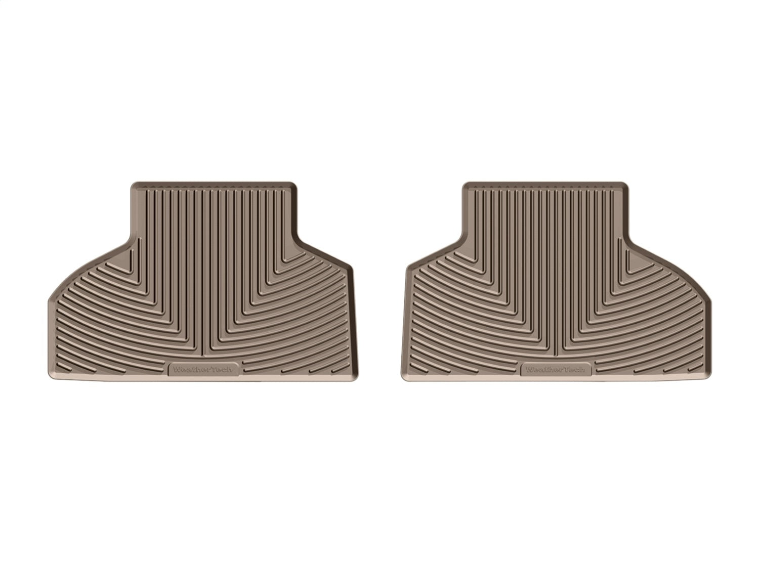 Weathertech - All Weather Floor Mats - Tan Rear 14-18 BMW X5 / 15-19 BMW X6 - W326TN