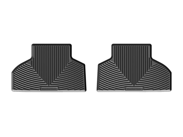 Weathertech - All Weather Floor Mats - Black Rear 14-18 BMW X5 / 15-19 BMW X6 - W326
