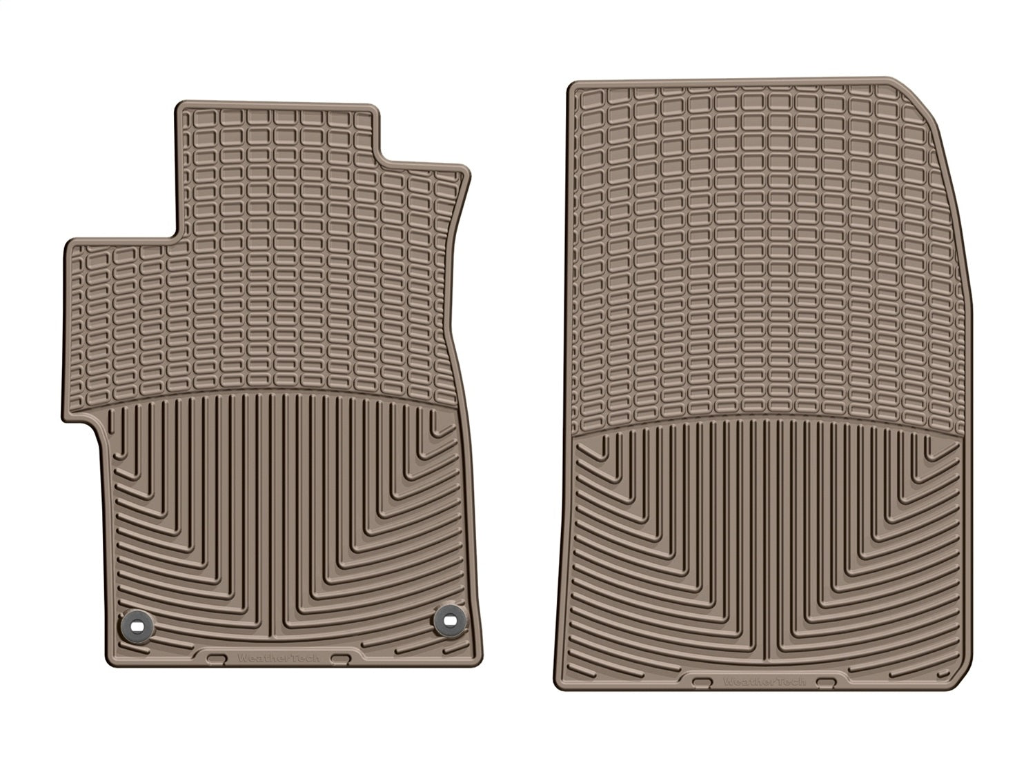 Weathertech - All Weather Floor Mats - Tan Front 12-15 Honda Civic - W330TN