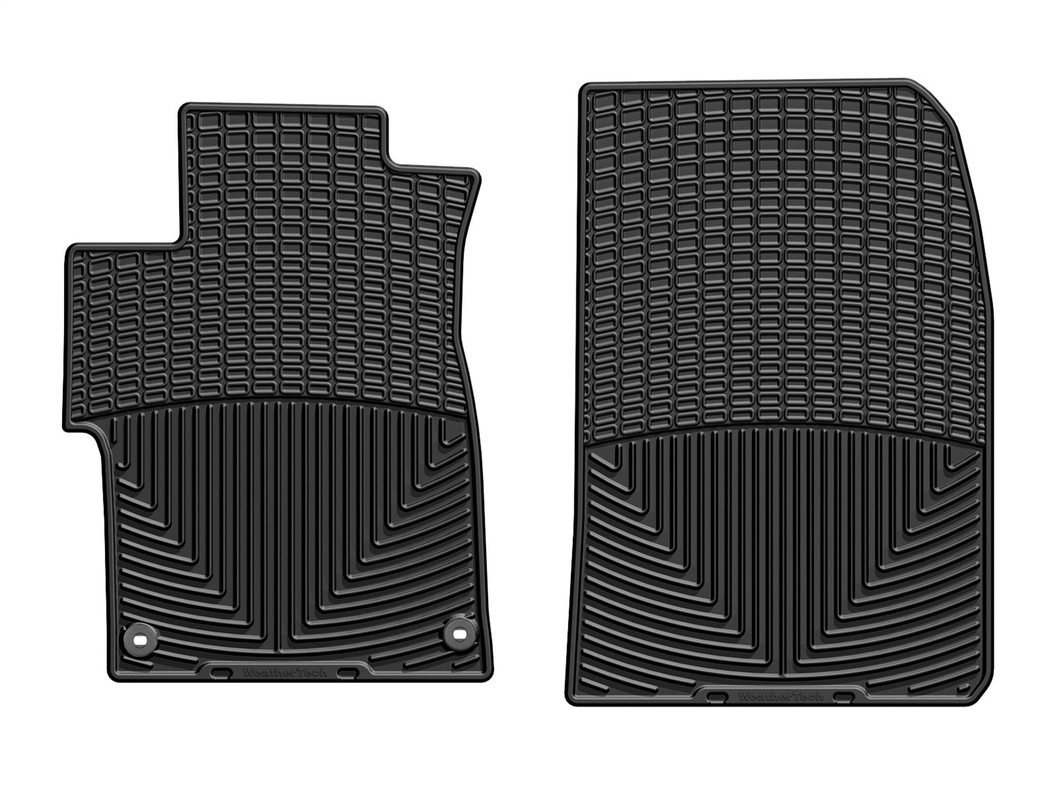 Weathertech - All Weather Floor Mats - Black Front 12-15 Honda Civic - W330
