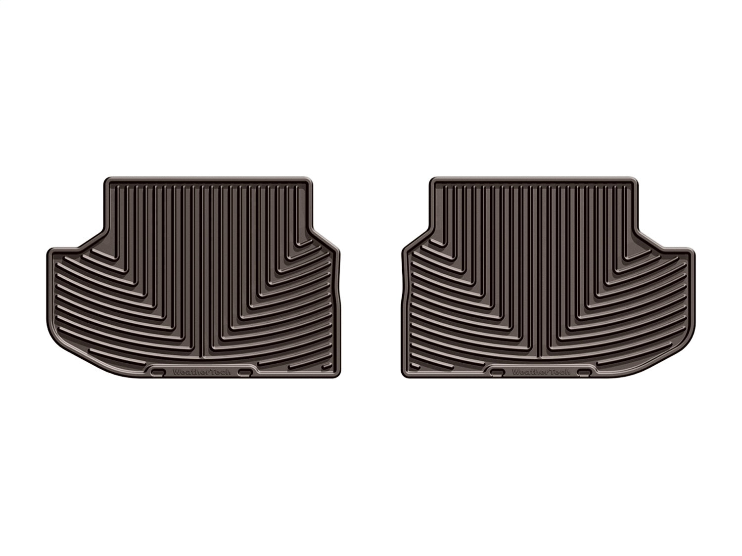 Weathertech - All Weather Floor Mats - Cocoa Rear 11-16 BMW 5-Series / 13-16 BMW M5 - W331CO