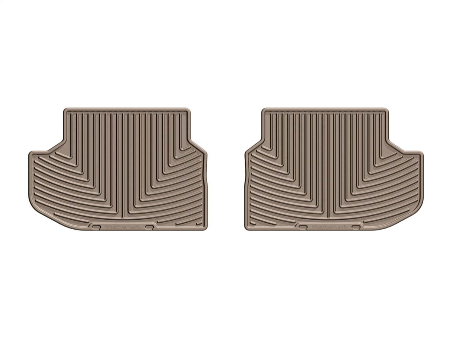 Weathertech - All Weather Floor Mats - Tan Rear 11-16 BMW 5-Series / 13-16 BMW M5 - W331TN