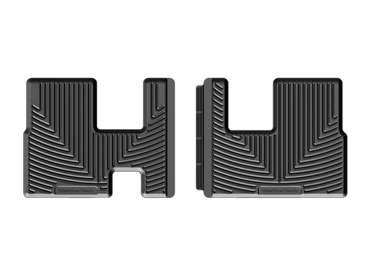 Weathertech - All Weather Floor Mats Black Front, Rear & Third Row Set 14-19 Toyota Highlander - W333-W334-W335
