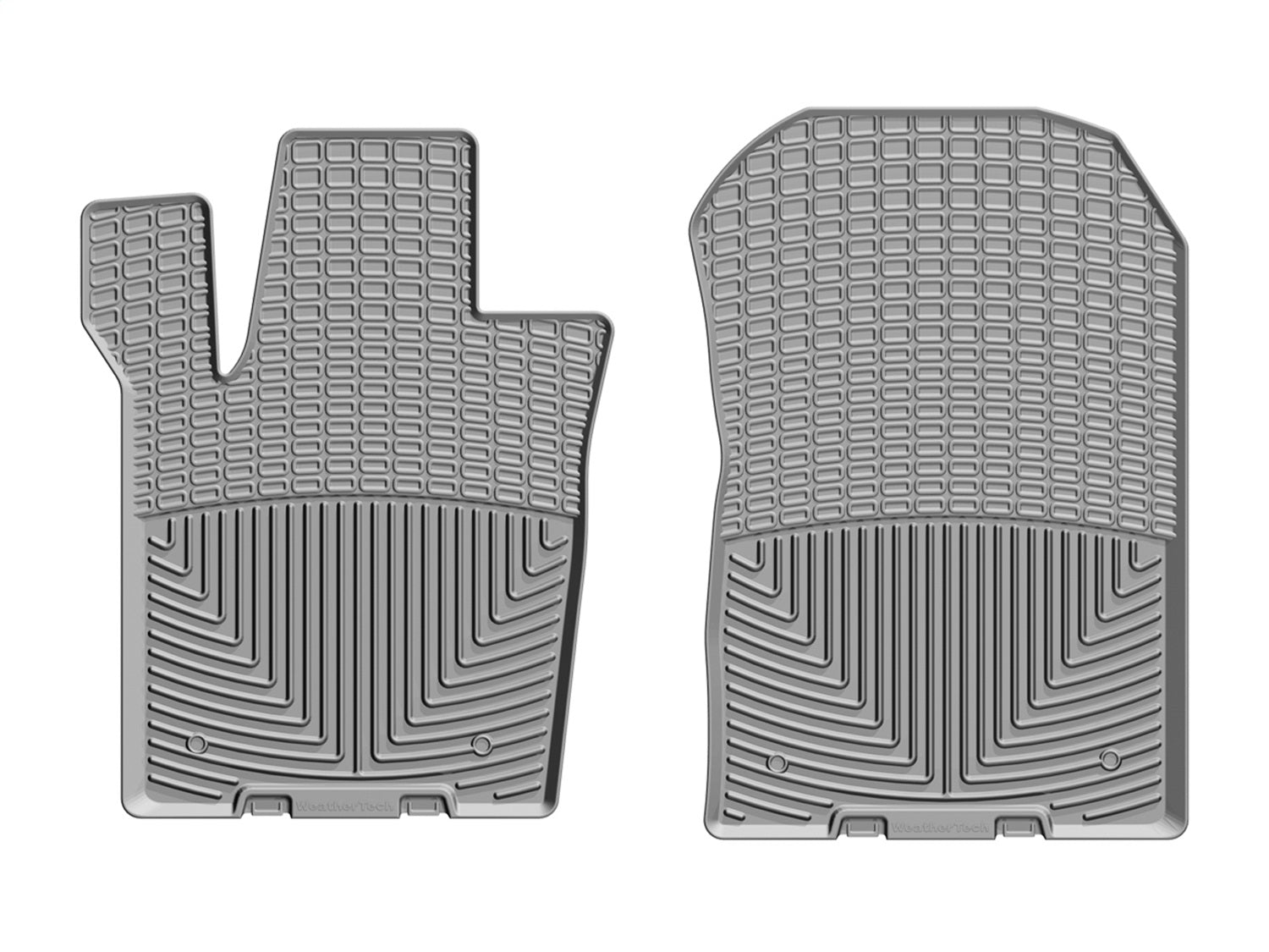 Weathertech - All Weather Floor Mats Gray Front & Rear Set 13-15 Dodge Durango / 13-15 Jeep Grand-Cherokee - W338GR-W585