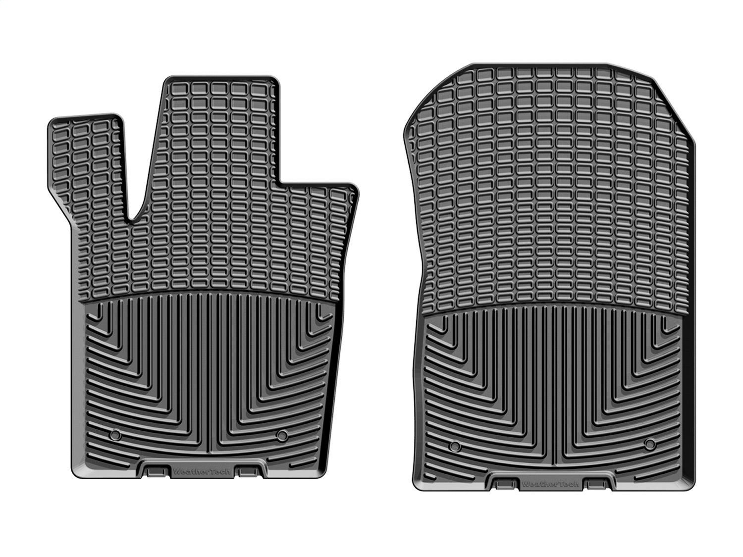 Weathertech - All Weather Floor Mats Black Front & Rear Set 04-10 BMW X3 / 13-15 Dodge Durango / 13-15 Jeep Grand-Cherok