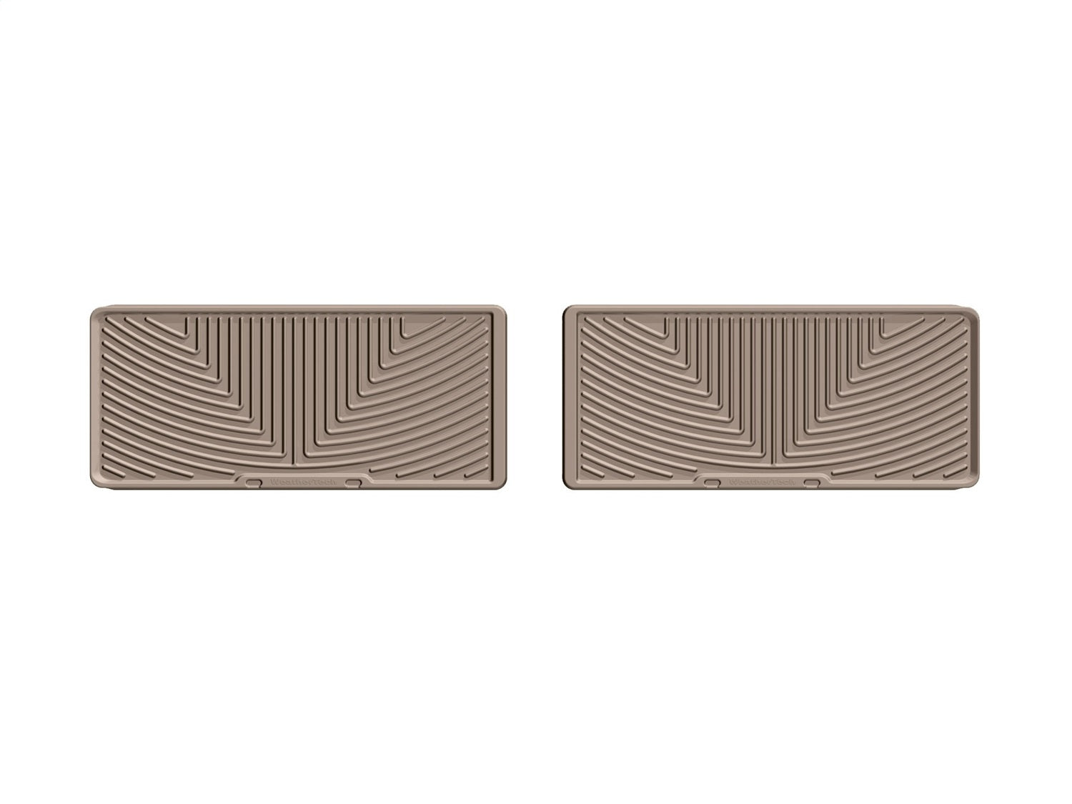 Weathertech - All Weather Floor Mats - Tan Third Row 15-20 Cadillac Escalade / 15-20 Chevrolet Tahoe / 15-20 GMC Yukon -