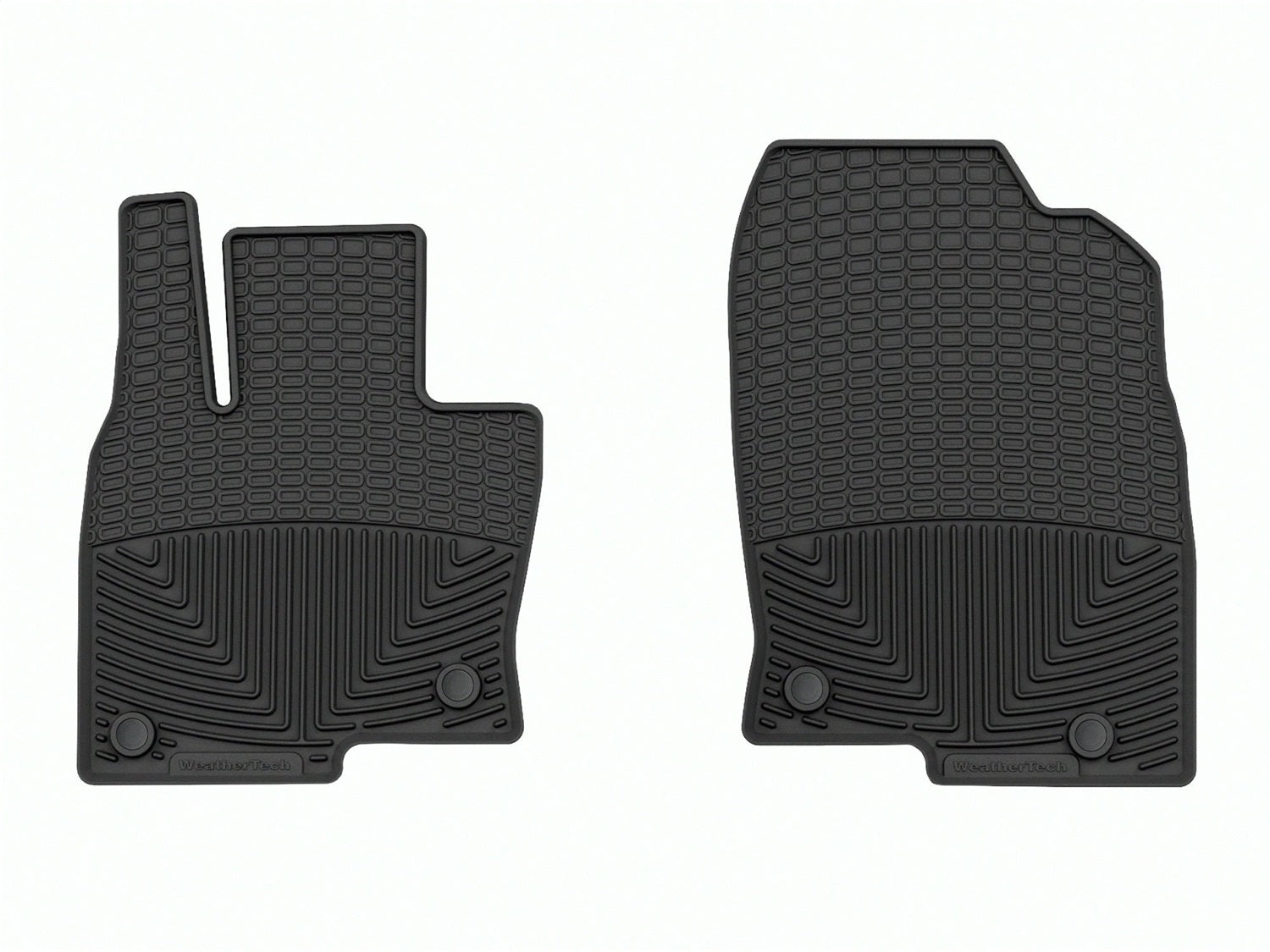 Weathertech - All Weather Floor Mats - Black Front 17-25 Mazda CX-5 - W343