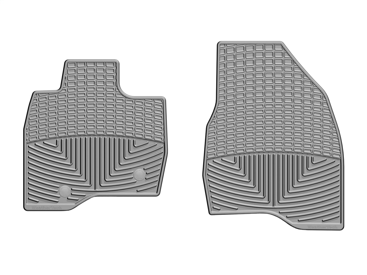 Weathertech - All Weather Floor Mats - Gray Front 15-16 Ford Explorer - W344GR