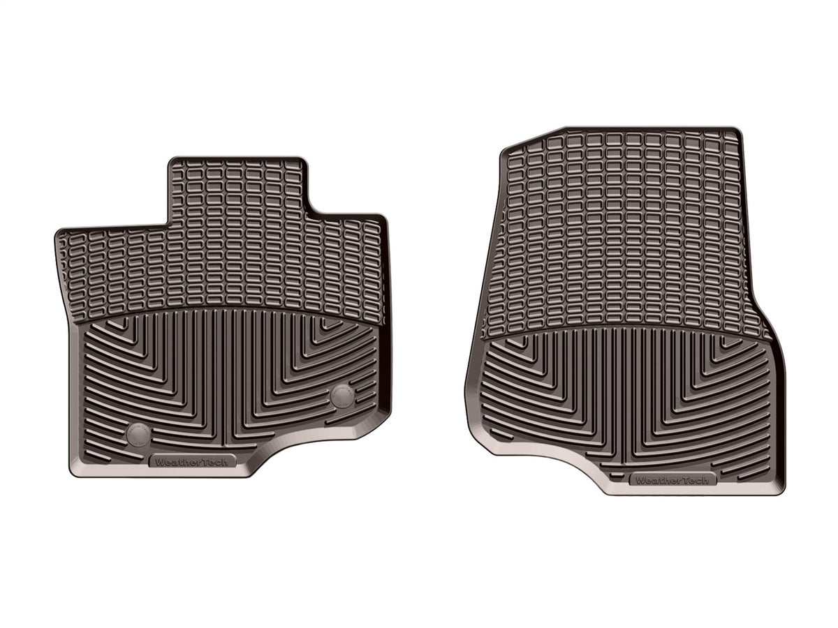 Weathertech - All Weather Floor Mats Cocoa Front & Rear Set 21-25 Ford F-150 / 22-23 Ford F-150-Lightning - W345CO-W586C