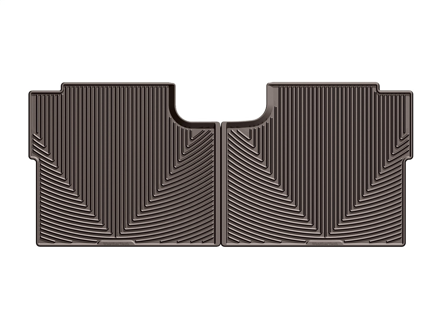 Weathertech - All Weather Floor Mats - Cocoa Rear 15-25 Ford F-150 / 22-25 Ford F-150-Lightning - W346CO