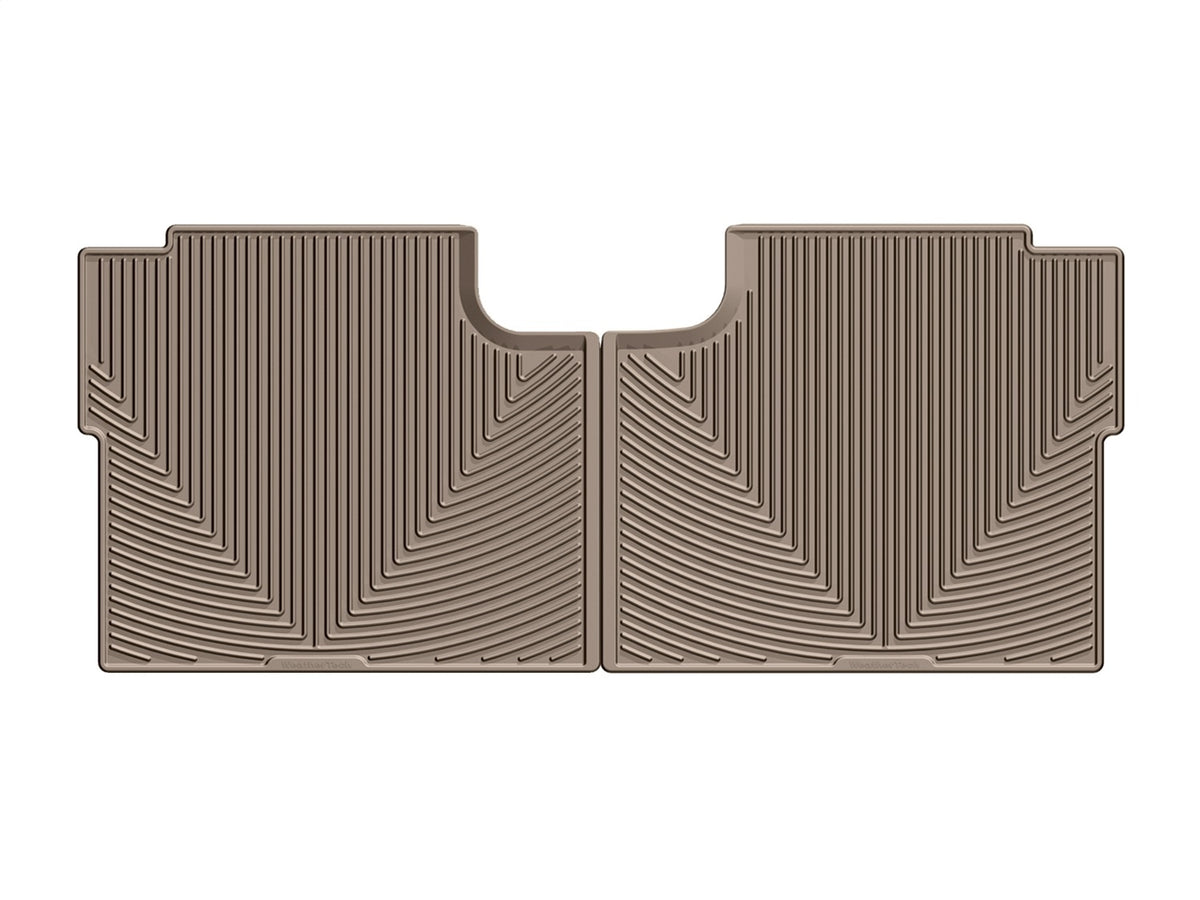 Weathertech - All Weather Floor Mats Tan Front & Rear Set 15-25 Ford F-150 / 22-25 Ford F-150-Lightning - W345TN-W346TN