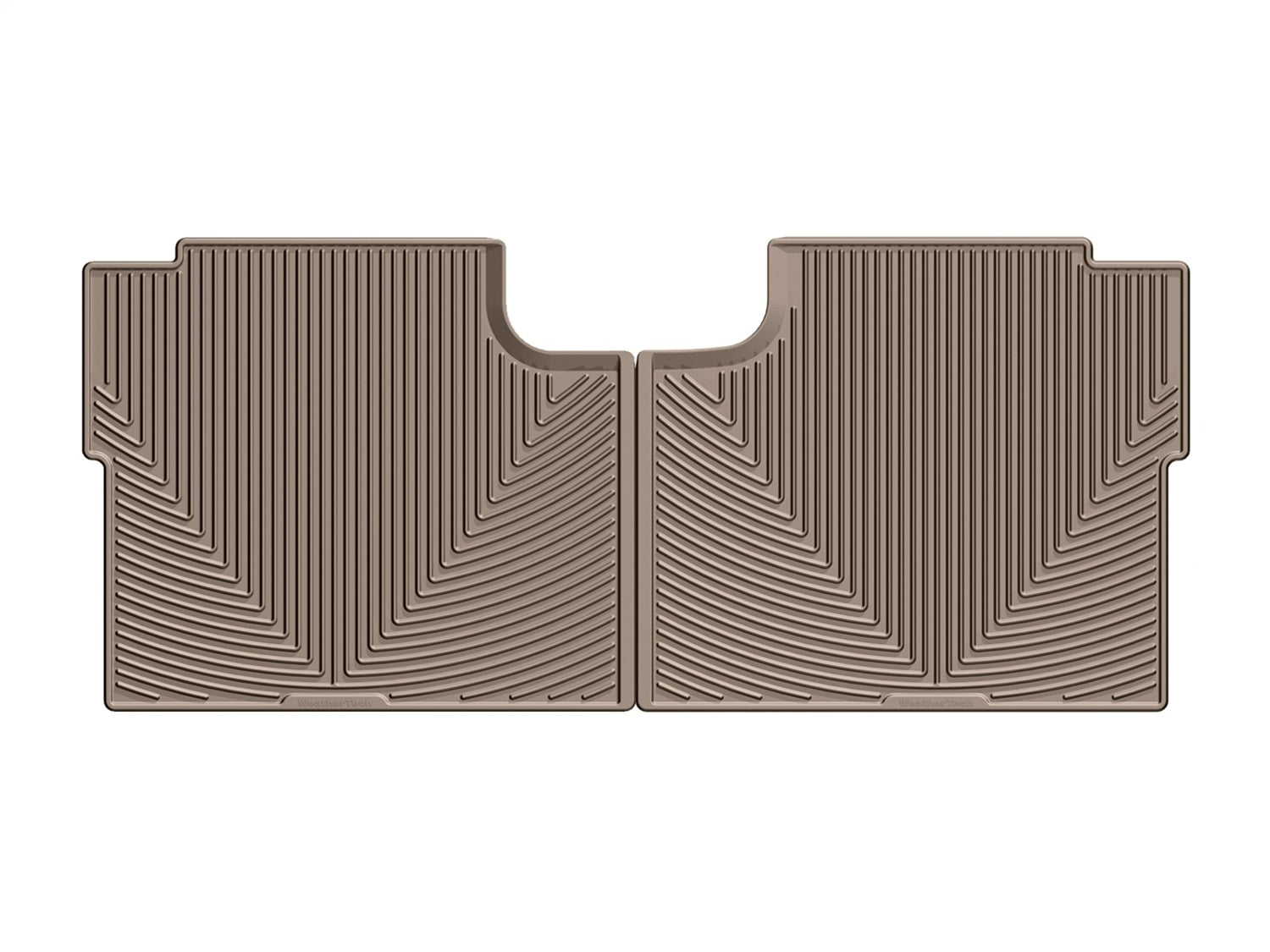 Weathertech - All Weather Floor Mats - Tan Rear 15-25 Ford F-150 / 22-25 Ford F-150-Lightning - W346TN