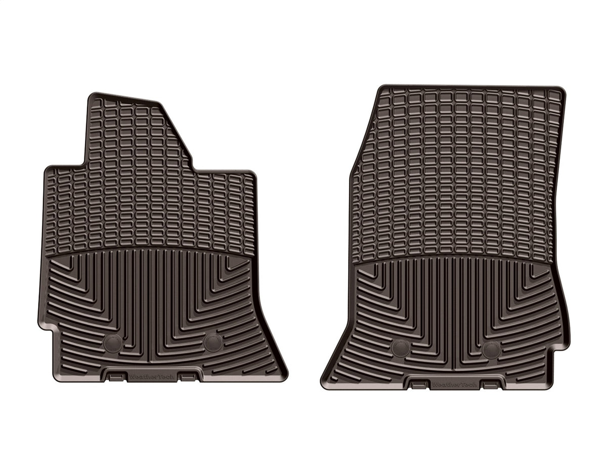 Weathertech - All Weather Floor Mats - Cocoa Front 14-19 Chevrolet Corvette - W352CO