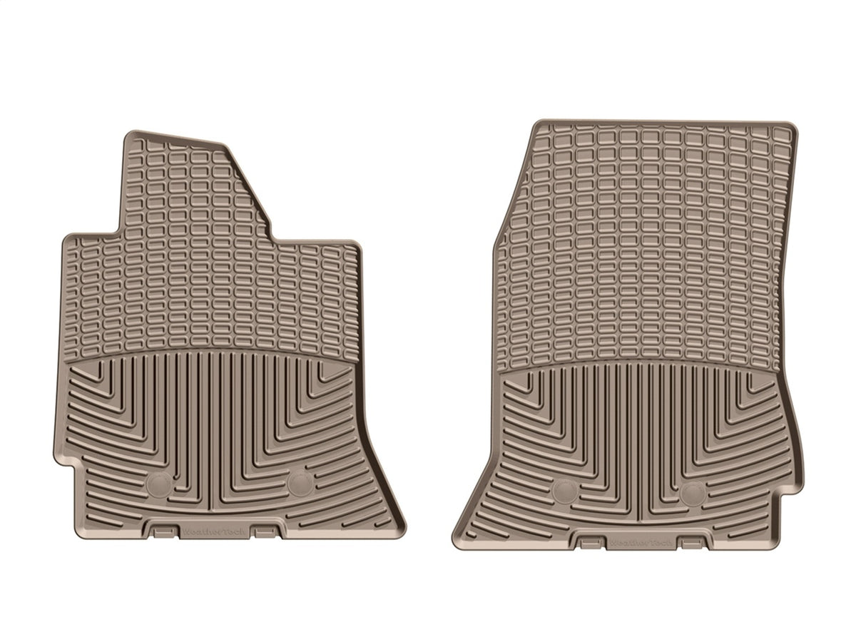 Weathertech - All Weather Floor Mats - Tan Front 14-19 Chevrolet Corvette - W352TN