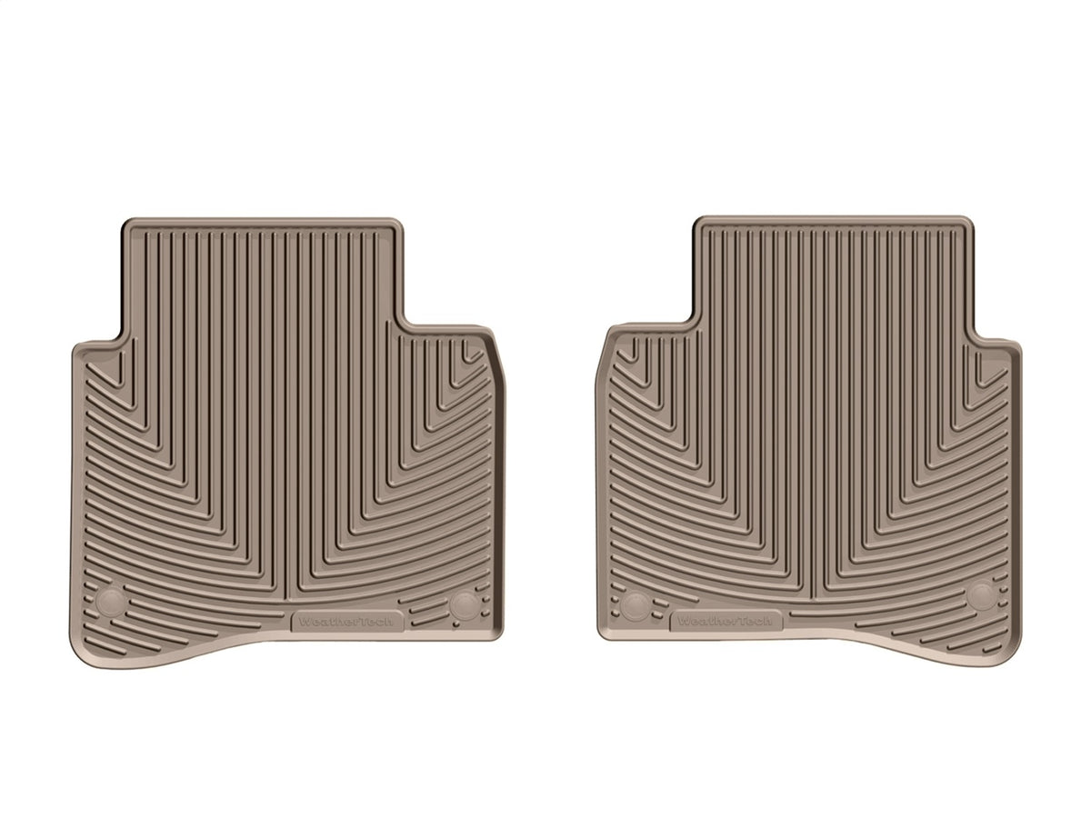 Weathertech - All Weather Floor Mats - Tan Rear 14-20 Mercedes Benz S-Class / 14-20 Mercedes Benz S63-AMG / 15-20 Merced