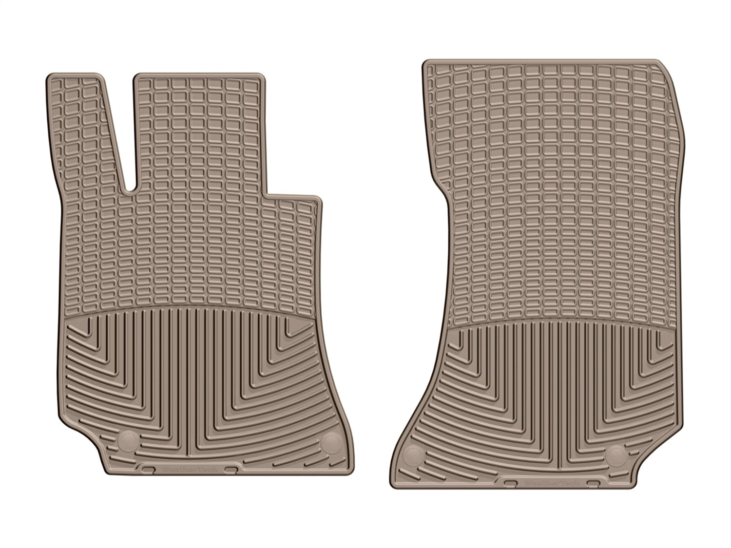 Weathertech - All Weather Floor Mats - Tan Front for CLS / CLS63-AMG / E-Class / E63-AMG - W357TN