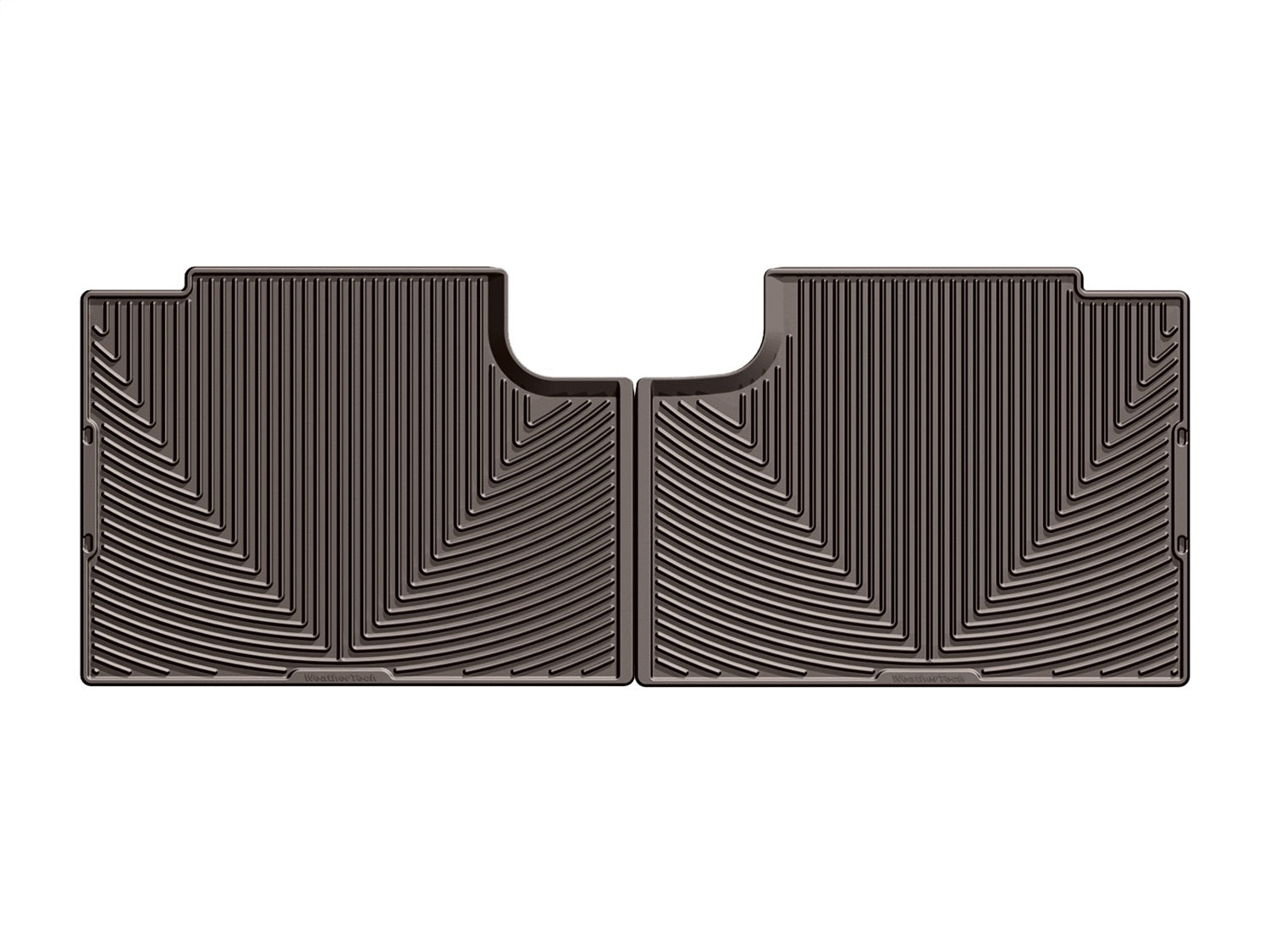 Weathertech - All Weather Floor Mats - Cocoa Rear 15-25 Ford F-150 / 17-26 Ford F-250 / 17-26 Ford F-350 - W358CO