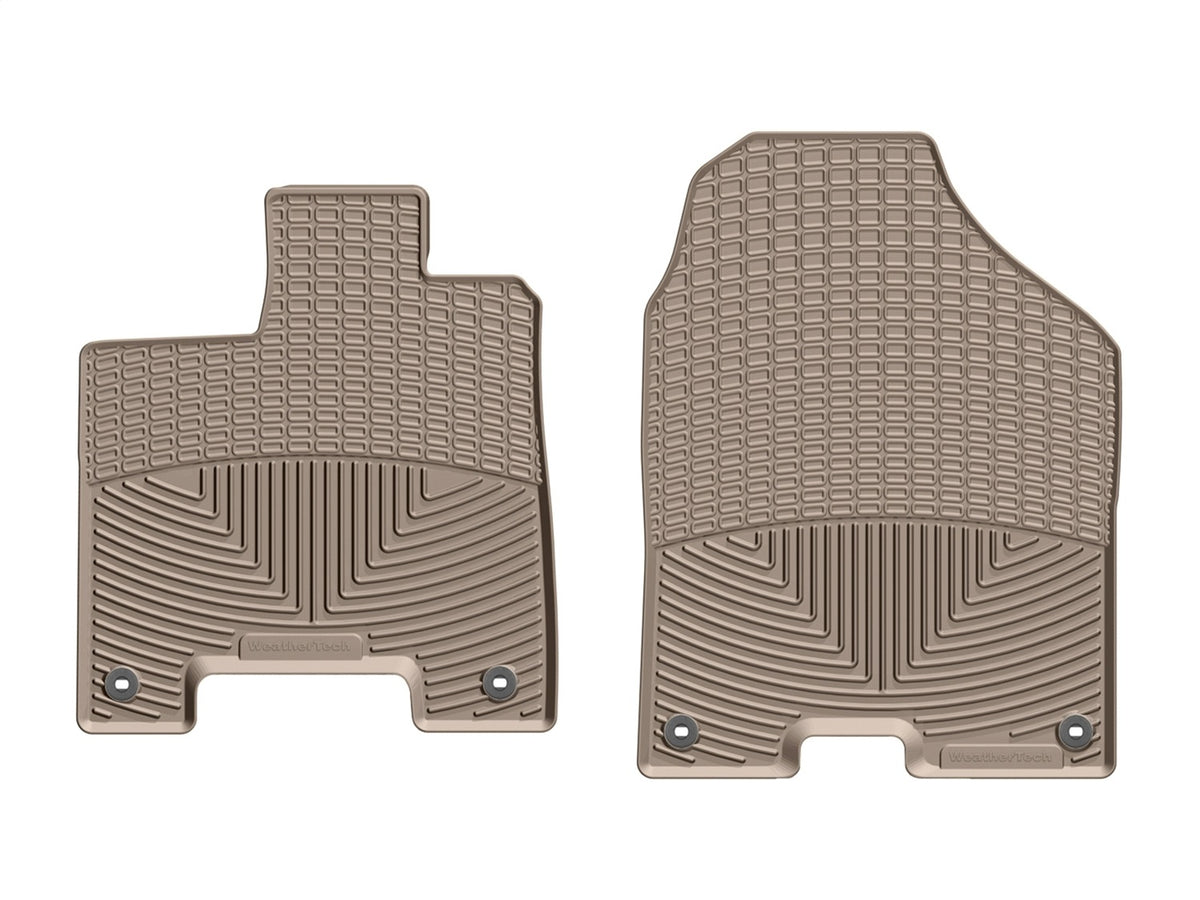 Weathertech - All Weather Floor Mats Tan Front, Rear & Third Row Set 16-22 Honda Pilot - W363TN-W364TN-W365