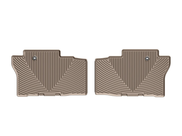 Weathertech - All Weather Floor Mats - Tan Rear 19-25 Honda Passport / 16-22 Honda Pilot - W364TN